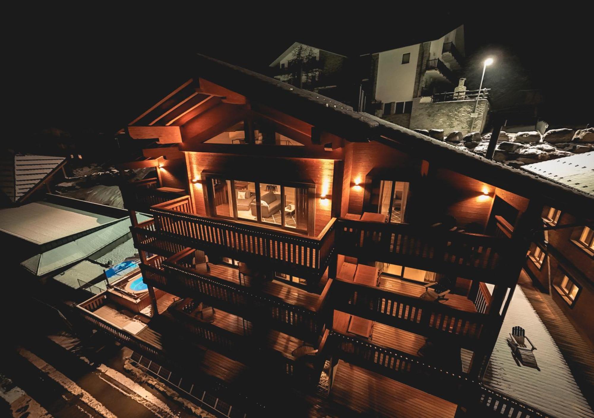 La Cresta Chalet Breuil-Cervinia Exteriör bild
